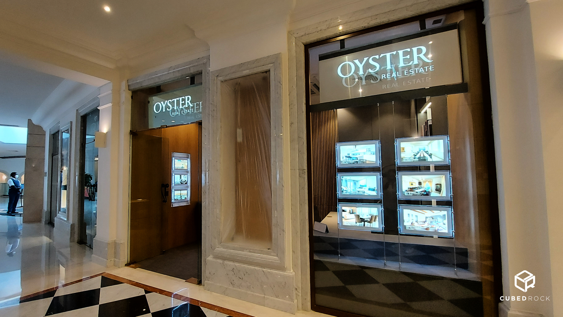 Oyster Portomaso Digital Signage